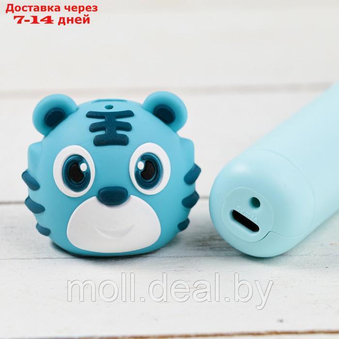 3D ручка Тигрёнок, работа с пластиком PLA, USB кабель питания, голубой - фото 5 - id-p220929287