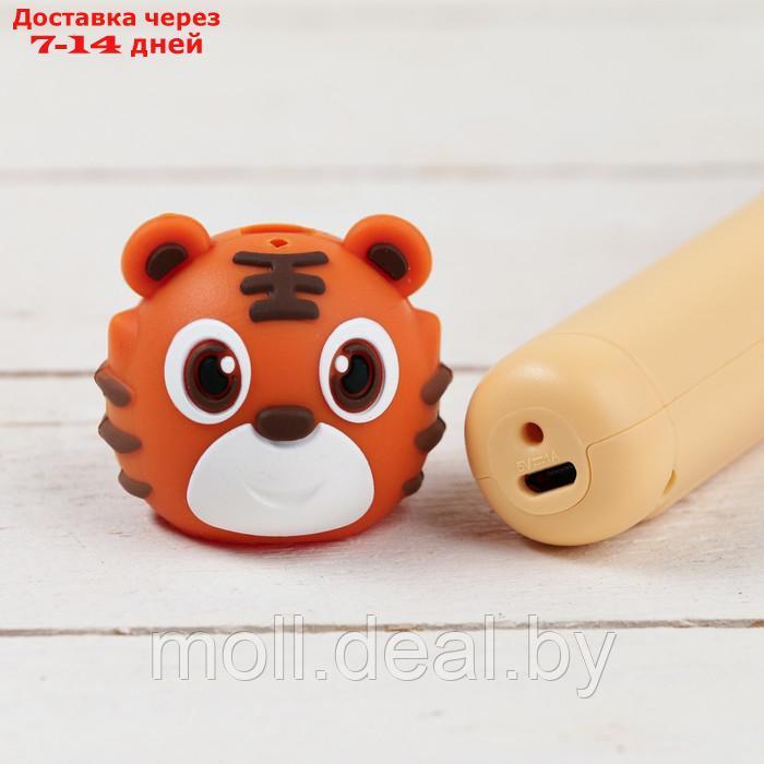 3D ручка Тигрёнок, работа с пластиком PLA, USB кабель питания, оранжевый - фото 5 - id-p220929291