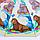 Детский зонт п/авт  со свистком "Тюлень на отдыхе" d=84см 8 спиц  65х7х6 см, фото 4
