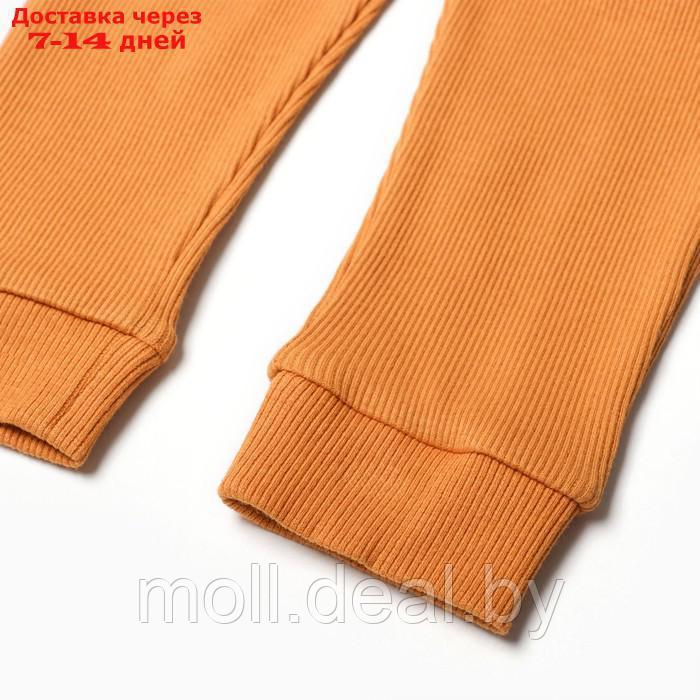 Комплект для мальчика (футболка, брюки), цвет охра, рост 86 см - фото 6 - id-p220927320