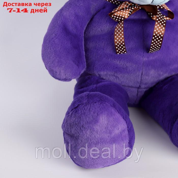 Мягкая игрушка "Мишка", цвет фиолетовый - фото 2 - id-p220928480