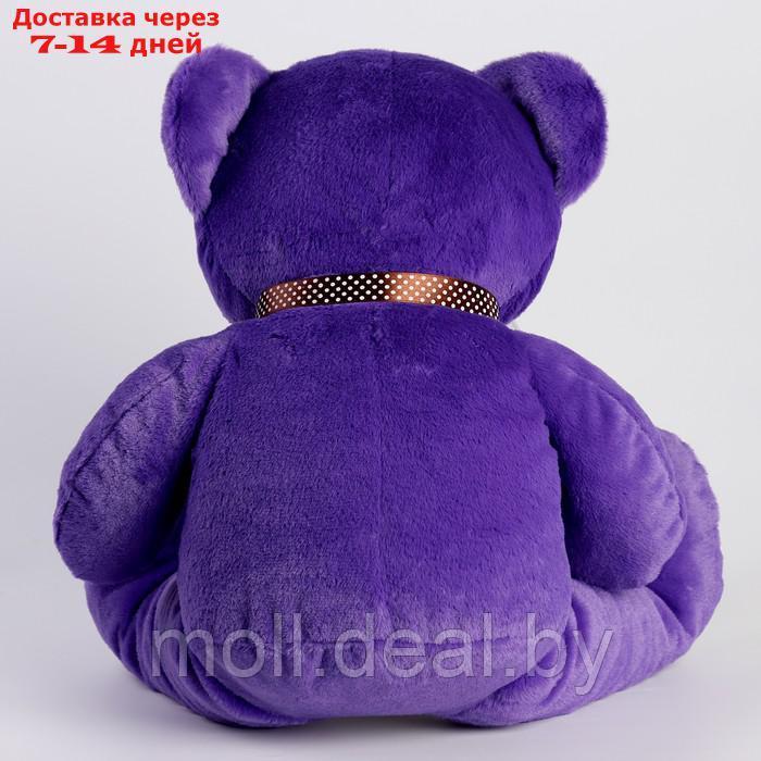 Мягкая игрушка "Мишка", цвет фиолетовый - фото 4 - id-p220928480