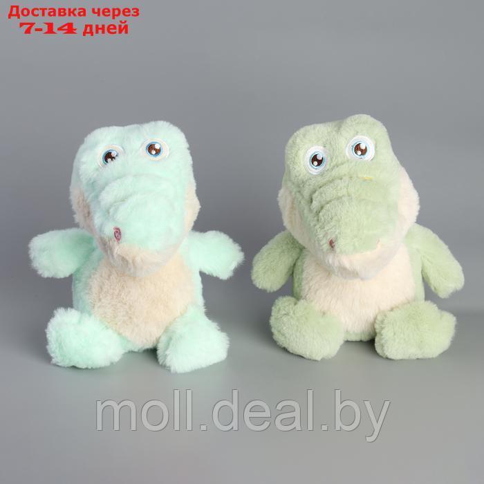 Мягкая игрушка "Крокодил", 22 см, цвет МИКС - фото 1 - id-p220928489
