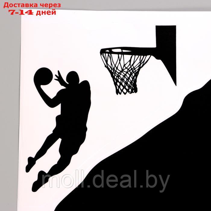Наклейка 3Д интерьерная Баскетбол 57*40см - фото 2 - id-p220929473