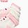 Набор детских носков 5 пар MINAKU "Нежность", цв.розовый, р-р 11-14 см, фото 2
