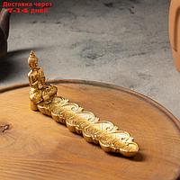 Подставка для благовоний "Будда", золото