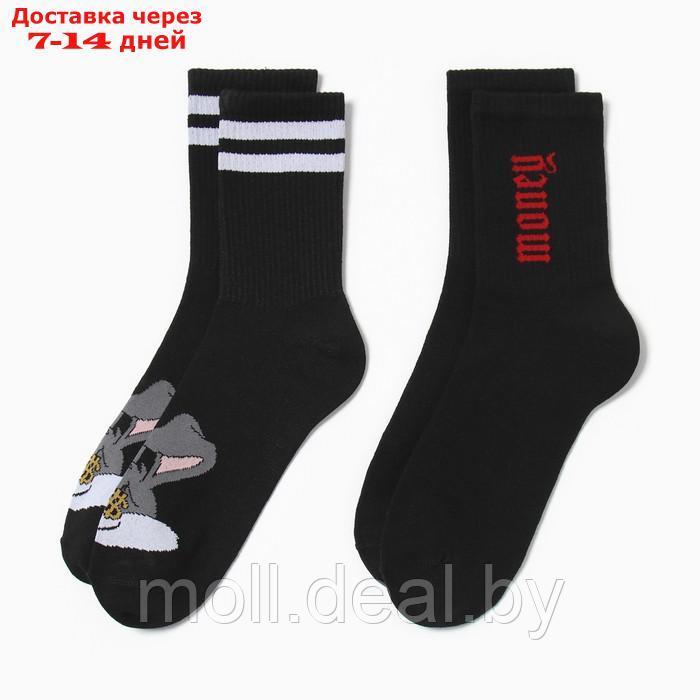 Набор мужских носков "Money" 2 пары, р. 41-44 (27-29 см) - фото 2 - id-p220927722