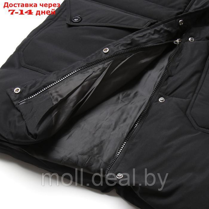 Куртка женская зимняя, цвет чёрный, размер 46 - фото 5 - id-p220926745