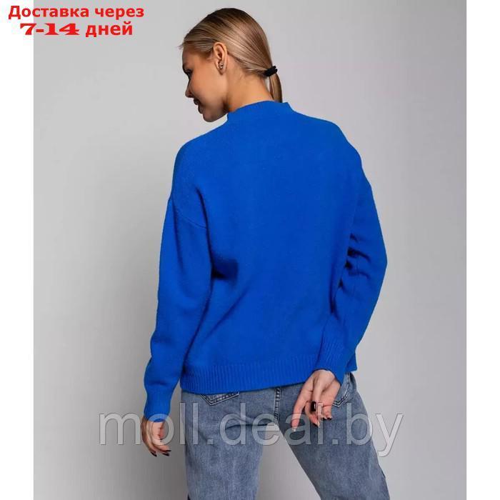 Джемпер женский, цвет синий, размер 44-48 - фото 3 - id-p220926791