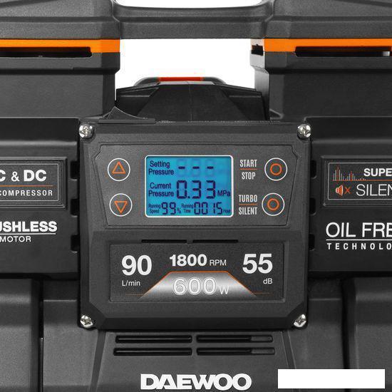Компрессор Daewoo Power DAC 90S Li (с 2-мя АКБ) - фото 4 - id-p220447210