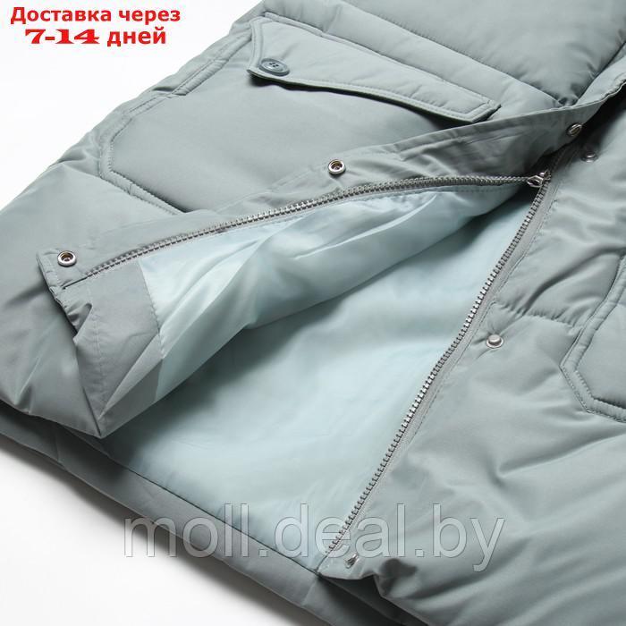 Куртка женская зимняя, цвет ментол, размер 44 - фото 5 - id-p220926799