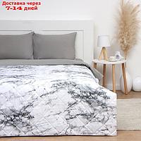 Покрывало LoveLife евро White marble, 200*210±5см, микрофайбер, 100% п/э