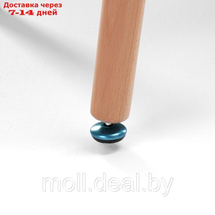 Стол на деревянных ножках HY-T04, белый, размер 120х60х74 см - фото 4 - id-p220928935