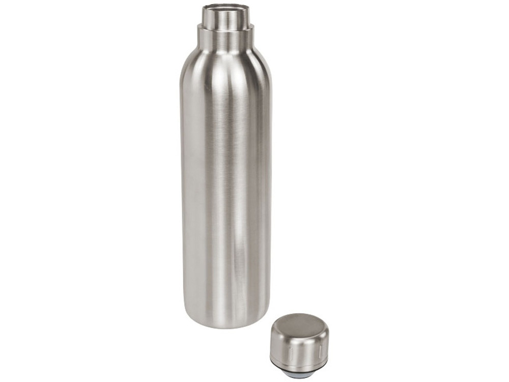 Спортивная бутылка Thor с вакуумной изоляцией объемом 510 мл, серебристый - фото 3 - id-p220958077
