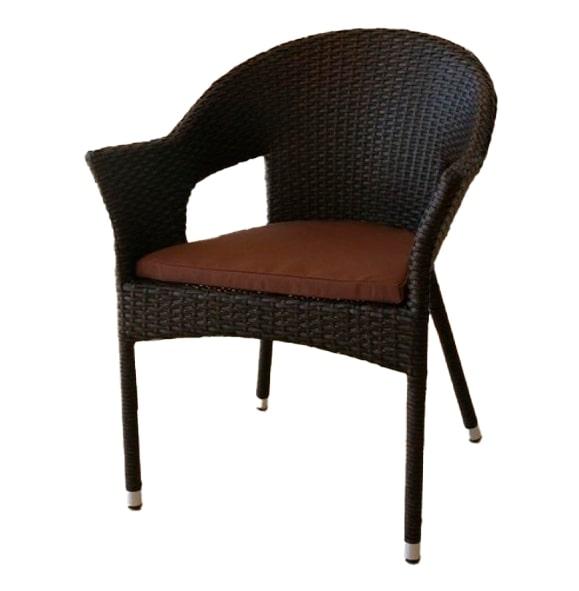 Плетеное кресло Y79A-W53 Brown - фото 1 - id-p220958612