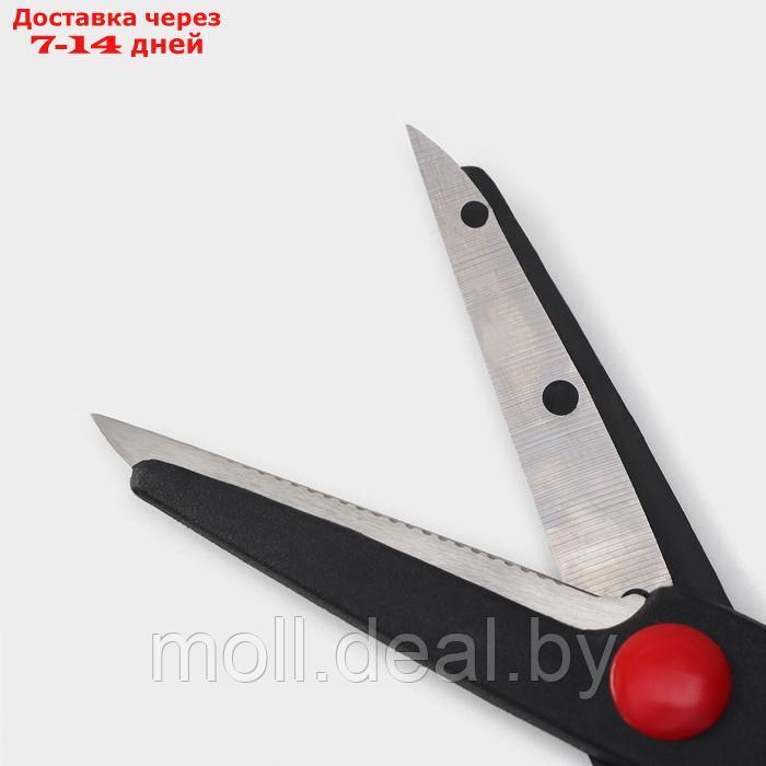 Набор кухонных ножей "Металлик" 6 предметов на подставке - фото 10 - id-p220926522