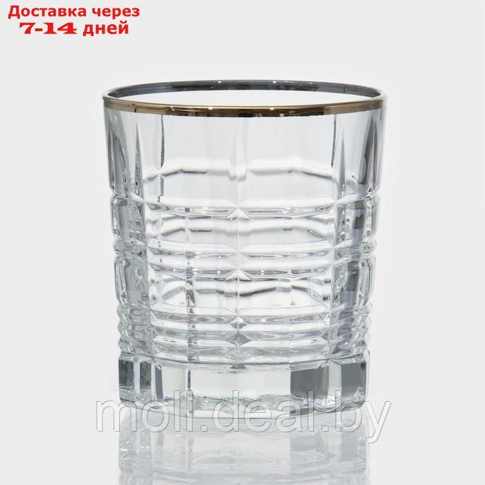 Набор низких стаканов стеклянных "Даллас Голд", 300 мл - фото 2 - id-p220926531