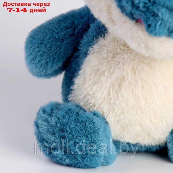 Мягкая игрушка "Крокодил", 22 см, цвет синий - фото 2 - id-p220928522