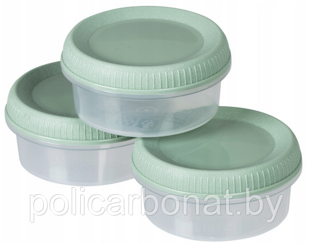 Набор трех соусниц Set of 3 sauce cups 3x0,15L, Зеленый - фото 1 - id-p220957349