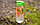 Бутылка Bottle 0,45L, Прозрачный/ зеленый, фото 3