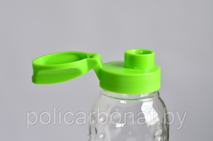 Бутылка Bottle 0,45L, Прозрачный/ зеленый - фото 5 - id-p220957354
