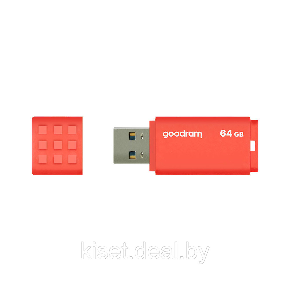 Флешка USB Flash GOODRAM UME3 USB3.0 64GB оранжевый - фото 1 - id-p220955112