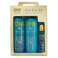 CHI Набор для вьющихся волос Curl Care Kit Aloe Vera