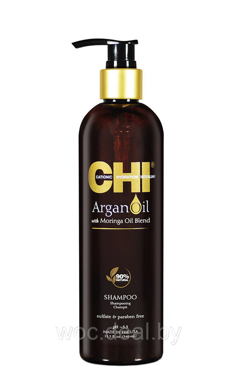 CHI Шампунь для волос c маслами Арганы и Моринги Argan Oil - фото 1 - id-p220958483