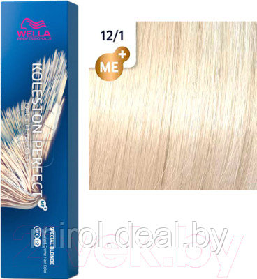 Крем-краска для волос Wella Professionals Koleston Perfect ME + 12/1 - фото 1 - id-p220962101