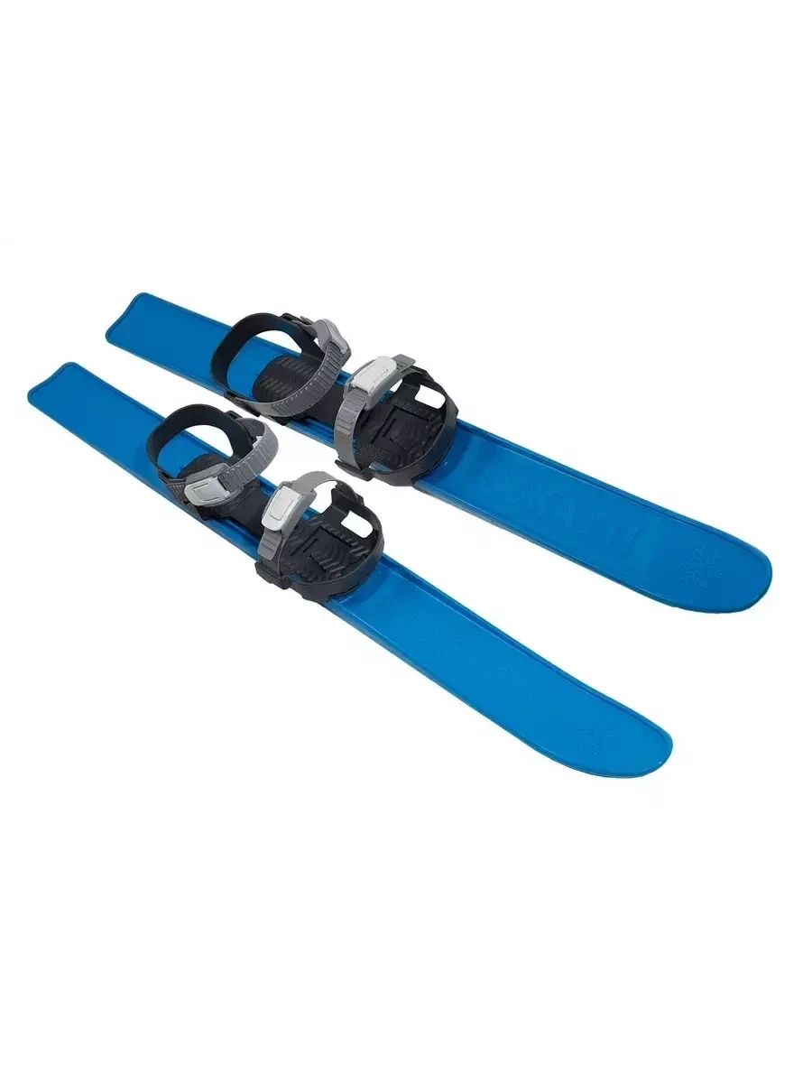 Детские лыжи с палками 75 см и креплениями / Лыжный комплект VUOKATTI - фото 8 - id-p220961455