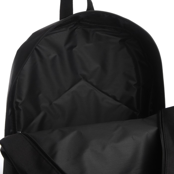 Рюкзак текстильный со шнуровкой BUTTERFLY, 38х29х11 см, черный - фото 4 - id-p220963249