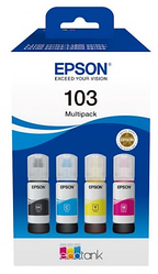 Набор чернил Epson 103 (C13T00S64A) Multipack (C+Y+M+BK)
