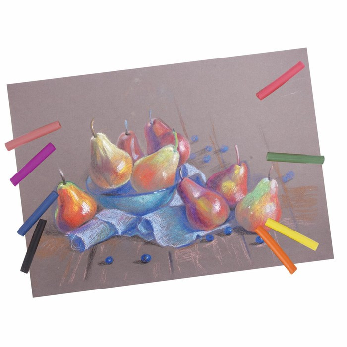 Пастель сухая художественная BRAUBERG ART DEBUT, 36 цветов, круглое сечение, 181461 - фото 9 - id-p220963424