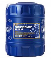 VDL 46 Компрессорное масло Mannol Compressor ISO 46, 2901, 20л