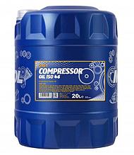 VDL 46 Компрессорное масло Mannol Compressor ISO 46, 2901, 20л