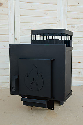 Печь банная ComfortProm 14 (Сталь 3 мм, стальная дверь), фото 2