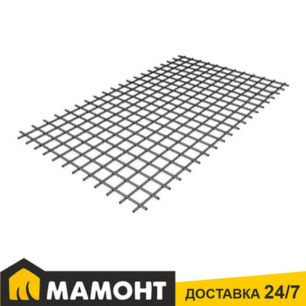 Сетка сварная в картах (3 мм, 100 x 100 мм) (по ТУ) облегченная 1 x 2 м, фото 2