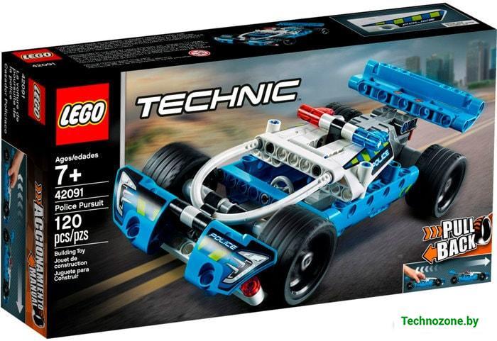 Конструктор LEGO Technic 42091 Полицейская погоня - фото 1 - id-p220970684