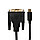 Кабель USB3.1 Type-C - DVI-D, 1,8 метра, черный, фото 2