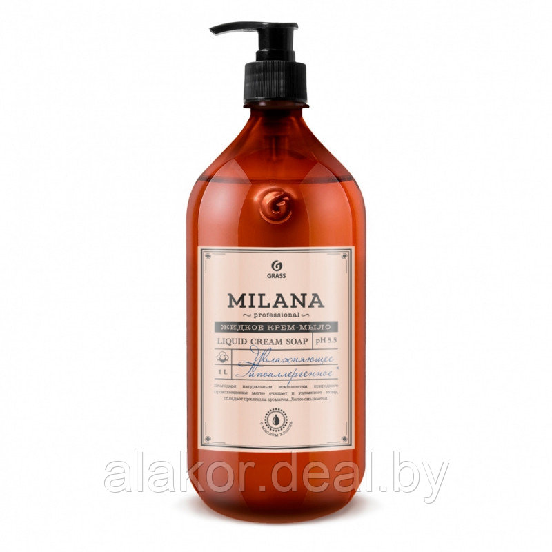 Мыло-крем "Milana Professional" 1 л - фото 1 - id-p220973570