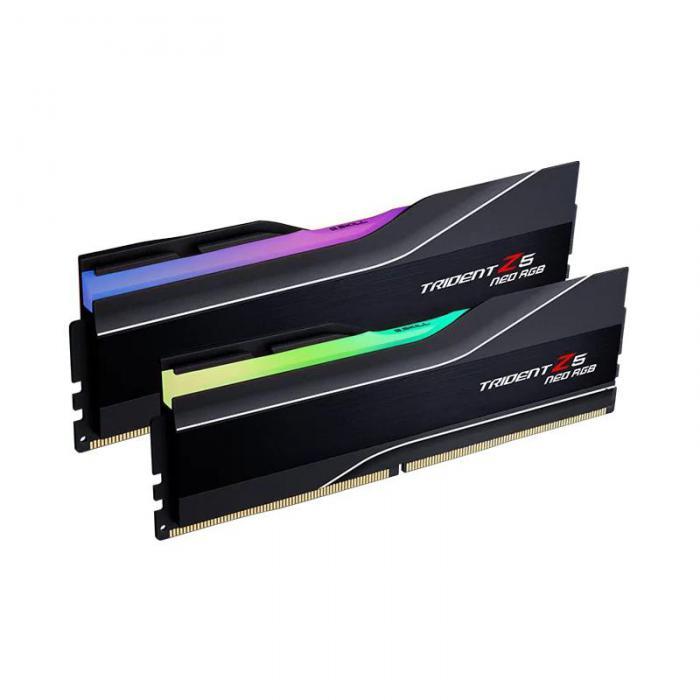 Модуль памяти G.Skill Trident Z5 Neo RGB DDR5 6000MHz PC-48000 CL36 F5-6000J3636F16GX2-TZ5NR - фото 1 - id-p220777573