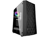 Корпус Powercase Diamond Mesh LED ATX Tempered Glass Black CMDM-L1