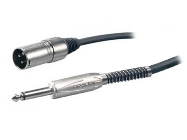 Шнур Proel 6.3mm Mono Jack - XLR/F 3m BULK220LU3