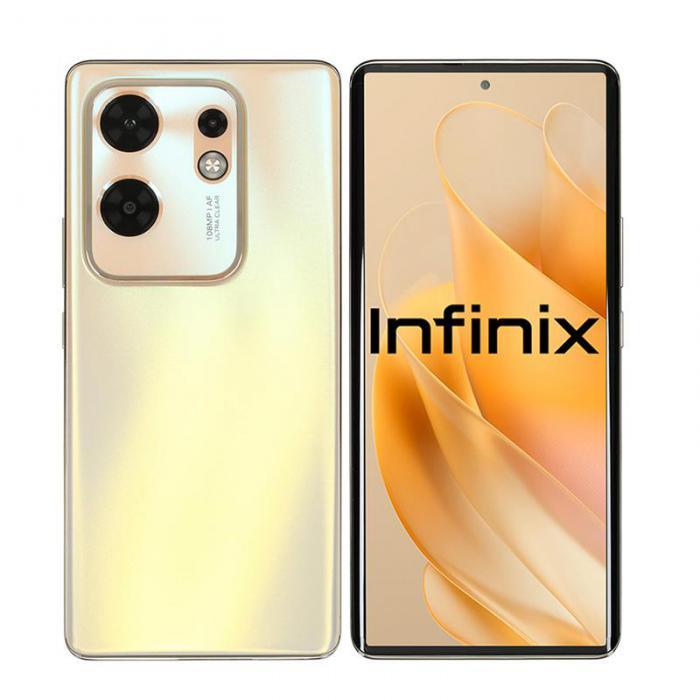 Игровой смартфон телефон для игр Infinix Zero 30 4G 8/256Gb X6731B золотистый - фото 1 - id-p220862184