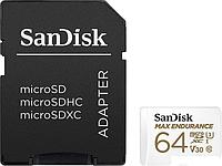 Карта памяти SanDisk microSDXC SDSQQVR-064G-GN6IA 64GB (с адаптером)