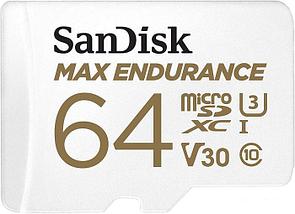Карта памяти SanDisk microSDXC SDSQQVR-064G-GN6IA 64GB (с адаптером), фото 3