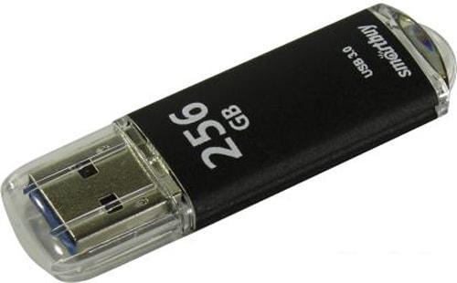 USB Flash Smart Buy V-Cut 256GB (черный), фото 2
