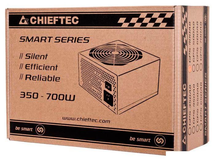 Блок питания Chieftec Smart 600W (GPS-600A8) - фото 6 - id-p220674380