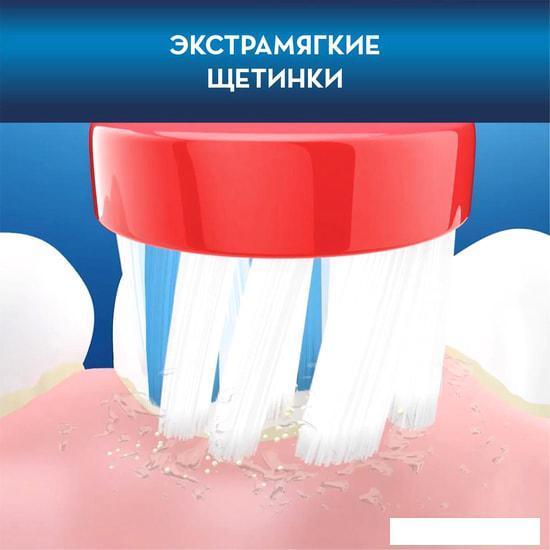 Комплект зубных щеток Oral-B Pro 1 Cross Action и Kids D16.513.1U + D100.410.2K (черный) - фото 6 - id-p220959820