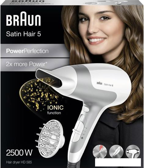 Фен Braun Satin Hair 5 (HD 585) - фото 7 - id-p220865898